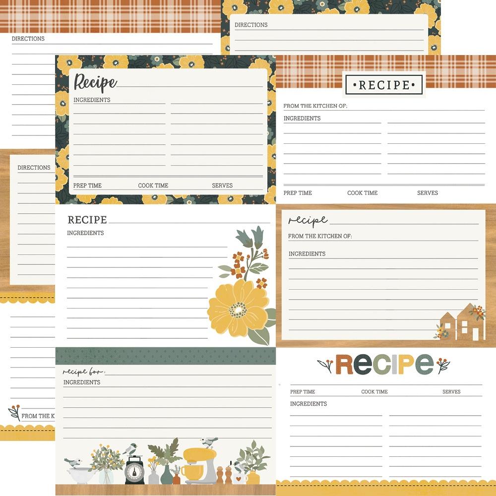 Hearth & Home - Recipe Cards 30,5x30,5 cm - zum Schließen ins Bild klicken